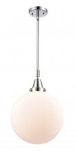  447-1S-PC-G201-12-LED - Beacon - 1 Light - 12 inch - Polished Chrome - Mini Pendant