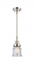  447-1S-PN-G184S-LED - Canton - 1 Light - 7 inch - Polished Nickel - Mini Pendant