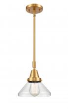 Innovations Lighting 447-1S-SG-G4474-LED - Caden - 1 Light - 8 inch - Satin Gold - Mini Pendant