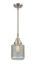  447-1S-SN-G262-LED - Stanton - 1 Light - 6 inch - Brushed Satin Nickel - Mini Pendant