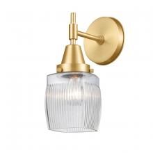  447-1W-SG-G302-LED - Colton - 1 Light - 6 inch - Satin Gold - Sconce