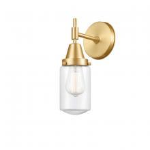  447-1W-SG-G312-LED - Dover - 1 Light - 5 inch - Satin Gold - Sconce