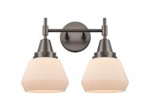  447-2W-OB-G171 - Fulton - 2 Light - 16 inch - Oil Rubbed Bronze - Bath Vanity Light