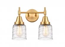 Innovations Lighting 447-2W-SG-G513-LED - Caden - 2 Light - 14 inch - Satin Gold - Bath Vanity Light