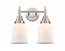  447-2W-SN-G181-LED - Canton - 2 Light - 15 inch - Satin Nickel - Bath Vanity Light