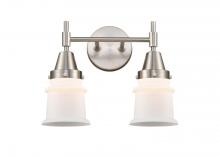  447-2W-SN-G181S-LED - Canton - 2 Light - 14 inch - Satin Nickel - Bath Vanity Light