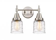  447-2W-SN-G513-LED - Caden - 2 Light - 14 inch - Satin Nickel - Bath Vanity Light