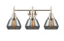  447-3W-PN-G173 - Fulton - 3 Light - 25 inch - Polished Nickel - Bath Vanity Light