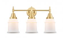  447-3W-SG-G181-LED - Canton - 3 Light - 24 inch - Satin Gold - Bath Vanity Light