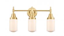  447-3W-SG-G311-LED - Dover - 3 Light - 23 inch - Satin Gold - Bath Vanity Light