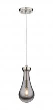  451-1P-SN-G451-5SM - Owego - 1 Light - 5 inch - Satin Nickel - Pendant