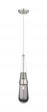  452-1P-SN-G452-4SM - Milan - 1 Light - 4 inch - Satin Nickel - Pendant