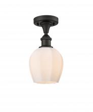  516-1C-OB-G461-6-LED - Norfolk - 1 Light - 6 inch - Oil Rubbed Bronze - Semi-Flush Mount