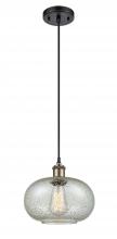 Innovations Lighting 516-1P-BAB-G249-LED - Gorham - 1 Light - 10 inch - Black Antique Brass - Cord hung - Mini Pendant