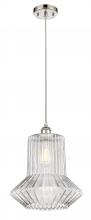  516-1P-PN-G212 - Springwater - 1 Light - 12 inch - Polished Nickel - Cord hung - Mini Pendant