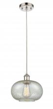 Innovations Lighting 516-1P-PN-G249-LED - Gorham - 1 Light - 10 inch - Polished Nickel - Cord hung - Mini Pendant