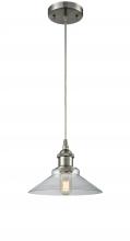  516-1P-SN-G132-LED - Orwell - 1 Light - 8 inch - Brushed Satin Nickel - Cord hung - Mini Pendant