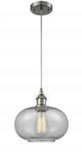 Innovations Lighting 516-1P-SN-G247-LED - Gorham - 1 Light - 10 inch - Brushed Satin Nickel - Cord hung - Mini Pendant