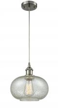  516-1P-SN-G249-LED - Gorham - 1 Light - 10 inch - Brushed Satin Nickel - Cord hung - Mini Pendant