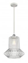 Innovations Lighting 516-1P-WPC-G212-LED - Springwater - 1 Light - 12 inch - White Polished Chrome - Cord hung - Mini Pendant