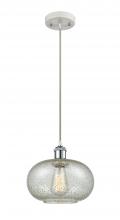 Innovations Lighting 516-1P-WPC-G249-LED - Gorham - 1 Light - 10 inch - White Polished Chrome - Cord hung - Mini Pendant