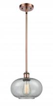  516-1S-AC-G247 - Gorham - 1 Light - 10 inch - Antique Copper - Mini Pendant