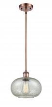  516-1S-AC-G249-LED - Gorham - 1 Light - 10 inch - Antique Copper - Mini Pendant