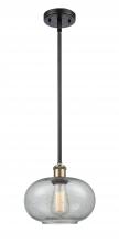  516-1S-BAB-G247 - Gorham - 1 Light - 10 inch - Black Antique Brass - Mini Pendant