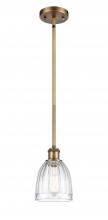  516-1S-BB-G442-LED - Brookfield - 1 Light - 6 inch - Brushed Brass - Mini Pendant