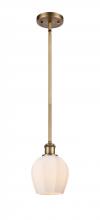  516-1S-BB-G461-6-LED - Norfolk - 1 Light - 6 inch - Brushed Brass - Mini Pendant