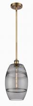  516-1S-BB-G557-8SM - Vaz - 1 Light - 8 inch - Brushed Brass - Mini Pendant