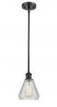  516-1S-BK-G275-LED - Conesus - 1 Light - 6 inch - Matte Black - Mini Pendant