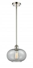  516-1S-PN-G247-LED - Gorham - 1 Light - 10 inch - Polished Nickel - Mini Pendant