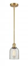  516-1S-SG-G259 - Caledonia - 1 Light - 5 inch - Satin Gold - Mini Pendant