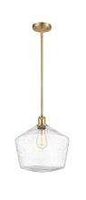  516-1S-SG-G654-12-LED - Cindyrella - 1 Light - 12 inch - Satin Gold - Mini Pendant