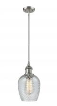  516-1S-SN-G292-LED - Salina - 1 Light - 6 inch - Brushed Satin Nickel - Mini Pendant