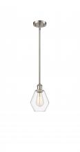  516-1S-SN-G652-6-LED - Cindyrella - 1 Light - 6 inch - Brushed Satin Nickel - Mini Pendant