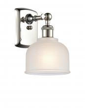Innovations Lighting 516-1W-PN-G411-LED - Dayton - 1 Light - 6 inch - Polished Nickel - Sconce
