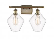  516-2W-AB-G652-8 - Cindyrella - 2 Light - 18 inch - Antique Brass - Bath Vanity Light