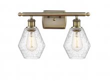  516-2W-AB-G654-6 - Cindyrella - 2 Light - 16 inch - Antique Brass - Bath Vanity Light