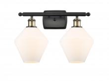  516-2W-BAB-G651-8 - Cindyrella - 2 Light - 18 inch - Black Antique Brass - Bath Vanity Light