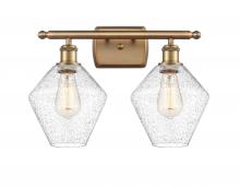  516-2W-BB-G654-8 - Cindyrella - 2 Light - 18 inch - Brushed Brass - Bath Vanity Light