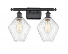  516-2W-BK-G654-8 - Cindyrella - 2 Light - 18 inch - Matte Black - Bath Vanity Light