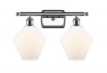  516-2W-PC-G651-8 - Cindyrella - 2 Light - 18 inch - Polished Chrome - Bath Vanity Light