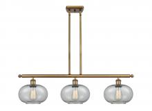  516-3I-BB-G247 - Gorham - 3 Light - 36 inch - Brushed Brass - Cord hung - Island Light