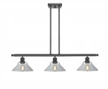  516-3I-BK-G132 - Orwell - 3 Light - 36 inch - Matte Black - Cord hung - Island Light