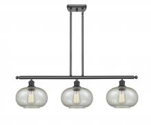  516-3I-BK-G249-LED - Gorham - 3 Light - 36 inch - Matte Black - Cord hung - Island Light