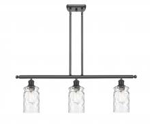  516-3I-BK-G352-LED - Candor - 3 Light - 36 inch - Matte Black - Cord hung - Island Light