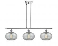  516-3I-PC-G247-LED - Gorham - 3 Light - 36 inch - Polished Chrome - Cord hung - Island Light