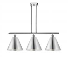  516-3I-PC-MBC-12-PC-LED - Berkshire - 3 Light - 39 inch - Polished Chrome - Cord hung - Island Light